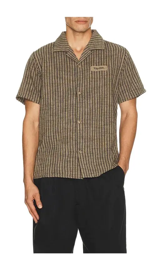 Rhythm Texture Stripe Shirt