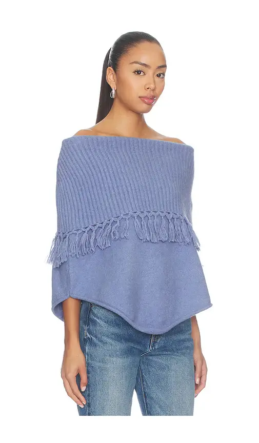 Frankies Bikinis Benny Knit Poncho | Thumbnail 2 Frankies Bikinis Benny Knit Poncho | Thumbnail 2