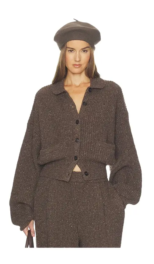 Helsa Dosela Fleck Cardigan