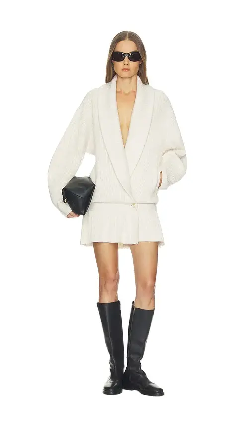 Blanche Peplum Cardigan