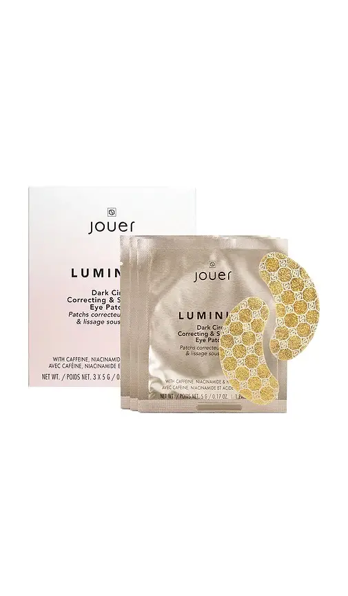 Jouer Cosmetics Gold Eye Patches 3 Pack
