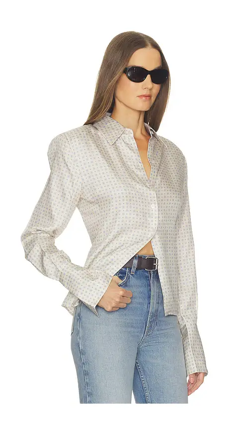 Helsa The Silky Shirt | Thumbnail 2