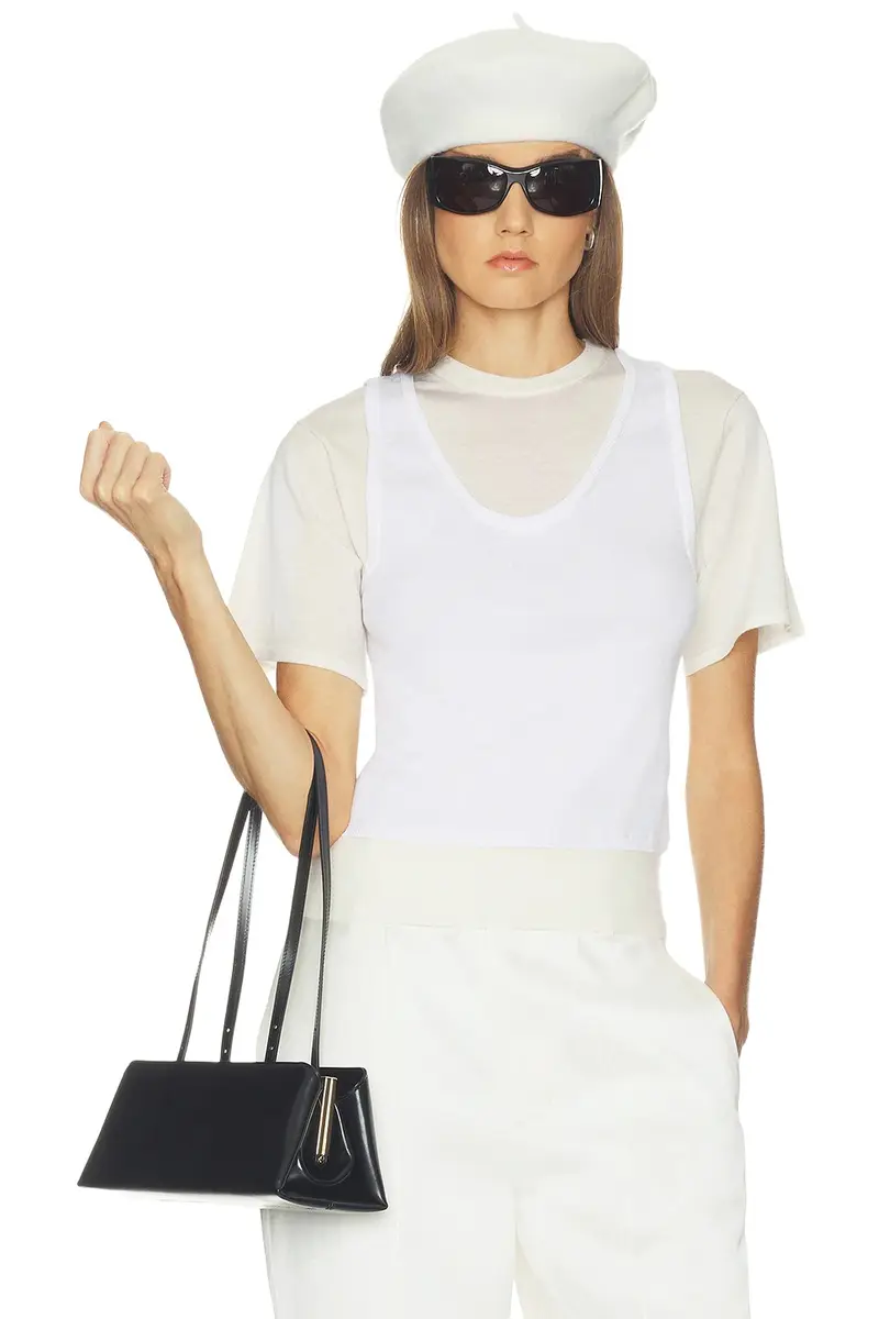 Pillar Layered Knit Tee Pillar Layered Knit Tee
