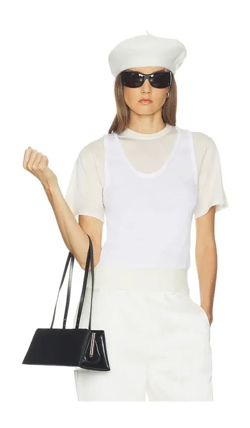 Pillar Layered Knit Tee Pillar Layered Knit Tee