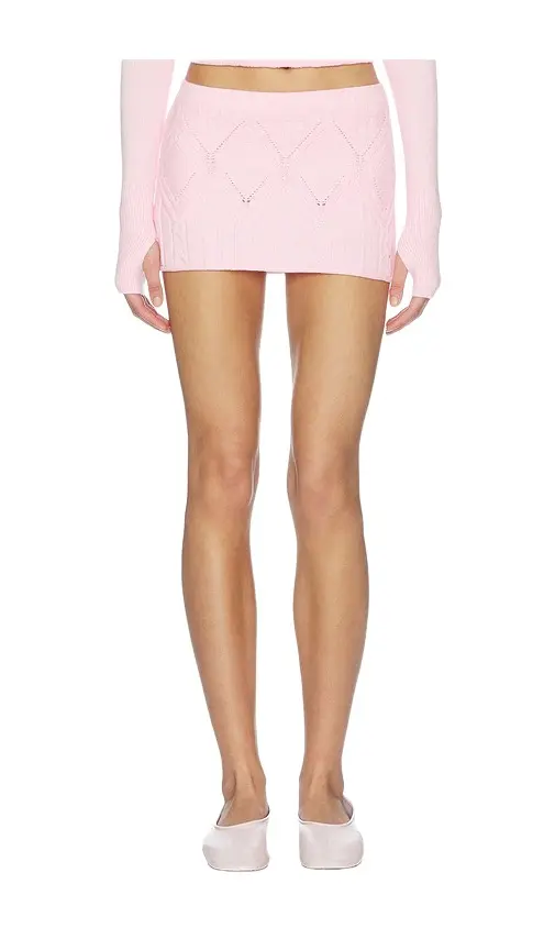 Frankies Bikinis Cali Cloud Knit Skort