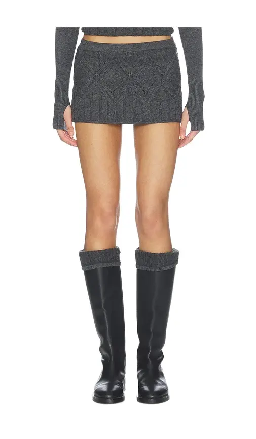 Frankies Bikinis Cali Cloud Knit Skort