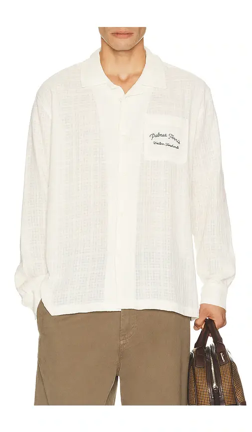 Palmes Western Camp Collar Shirt | Thumbnail 2 Palmes Western Camp Collar Shirt | Thumbnail 2