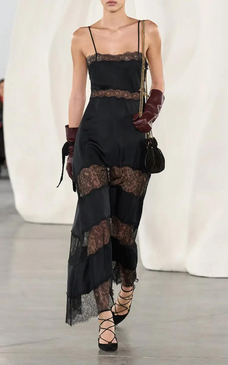 Ulla Johnson Coco Lace-Trimmed Silk Maxi Dress | Thumbnail 6 Ulla Johnson Coco Lace-Trimmed Silk Maxi Dress | Thumbnail 6