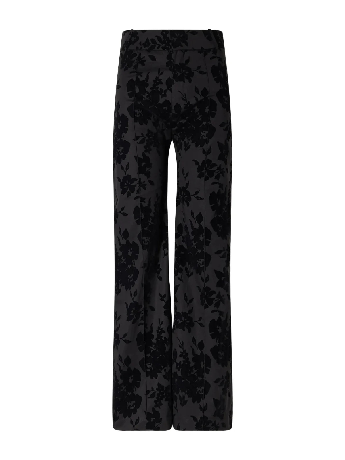 DESTREE Yoshitomo flocked straight-leg pants