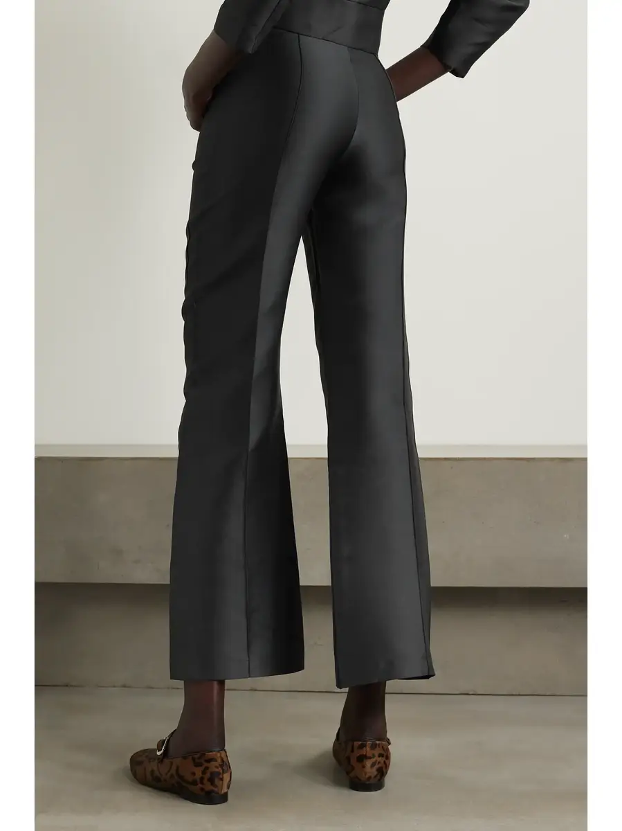 DESTREE Yoshitomo pleated faille wide-leg pants | Thumbnail 3