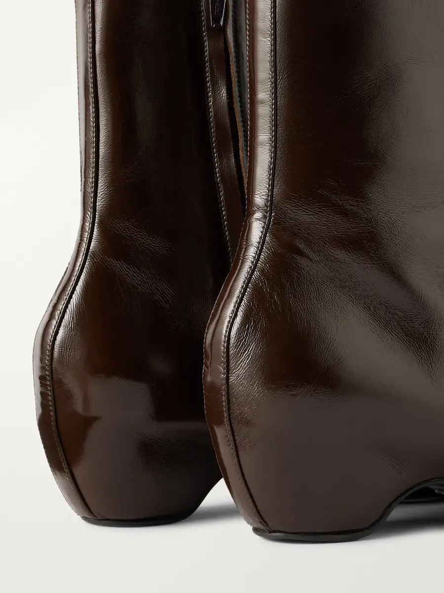 Khaite Sybil leather ankle boots | Thumbnail 5 Khaite Sybil leather ankle boots | Thumbnail 5