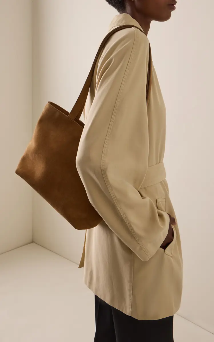 The Row Parker Suede Tote | Thumbnail 3 The Row Parker Suede Tote | Thumbnail 3