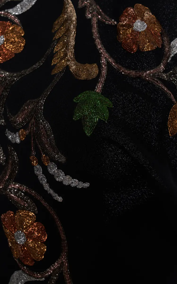 Dries Van Noten Carfys Embellished Wrapped Top | Thumbnail 8