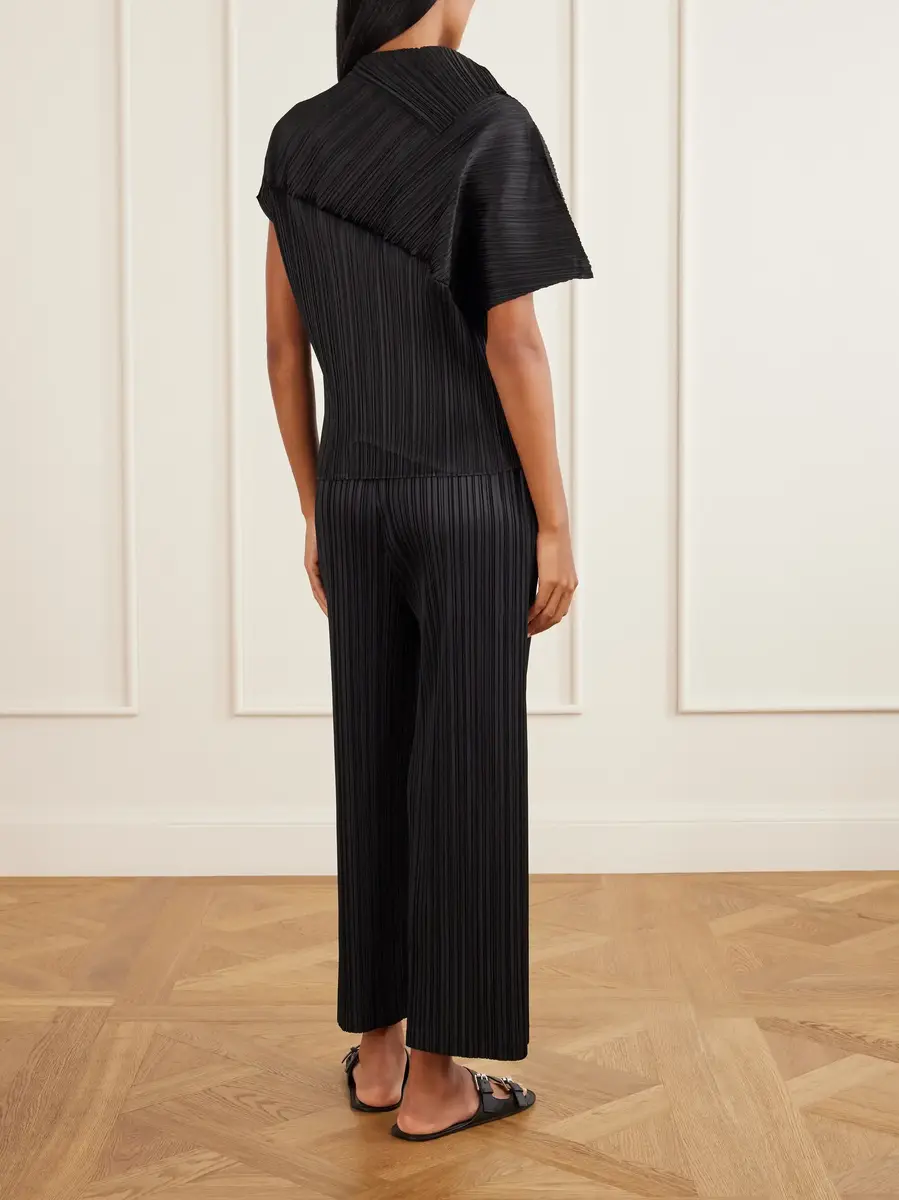 Pleats Please Issey Miyake Leap plissé blouse - black - One Size | Thumbnail 3 Pleats Please Issey Miyake Leap plissé blouse - black - One Size | Thumbnail 3