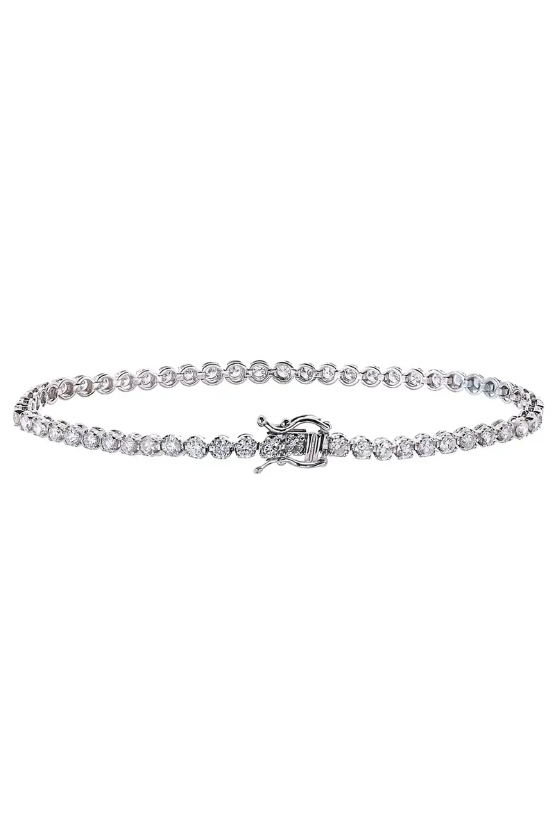 SOFIA LAROUSSI Diamond Round Tennis Bracelet | Thumbnail 2 SOFIA LAROUSSI Diamond Round Tennis Bracelet | Thumbnail 2