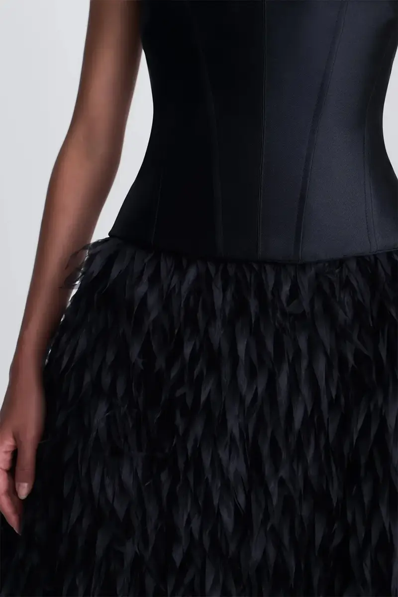 Simkhai Strapless Leanna Gown | Thumbnail 7 Simkhai Strapless Leanna Gown | Thumbnail 7