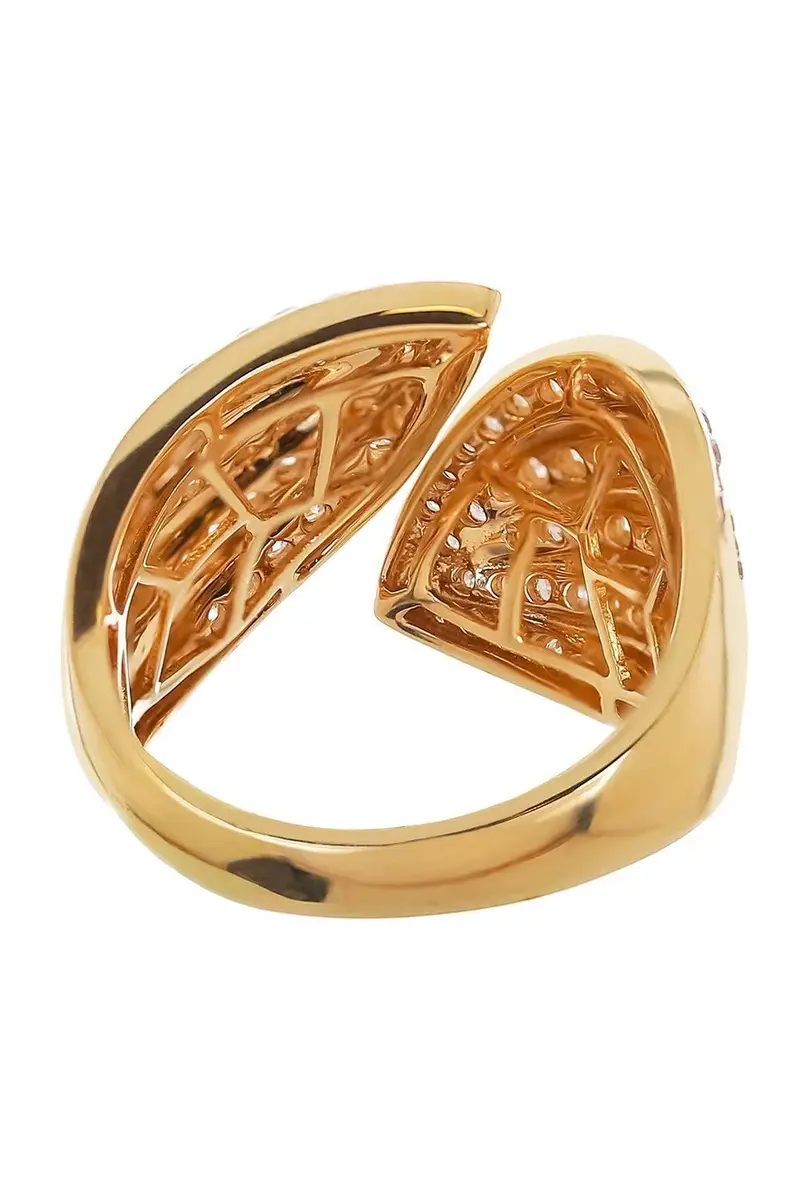 SOFIA LAROUSSI Diamond Open Ring | Thumbnail 3 SOFIA LAROUSSI Diamond Open Ring | Thumbnail 3