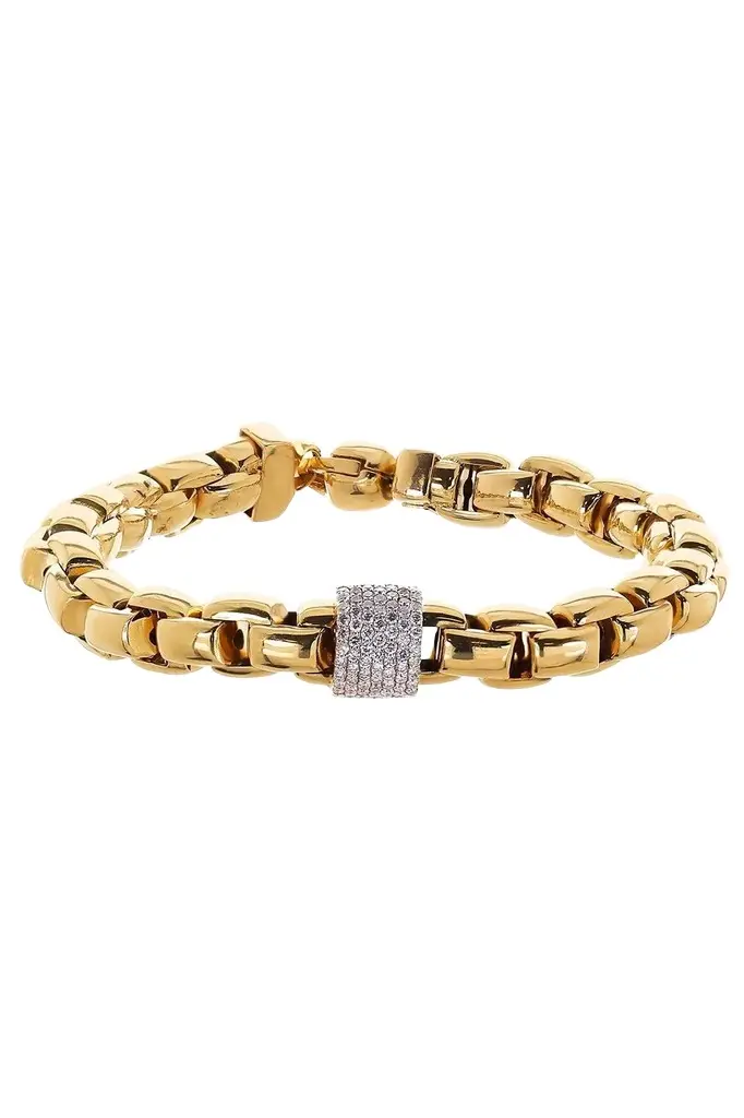 Diamond Rondelle Link Bracelet Diamond Rondelle Link Bracelet
