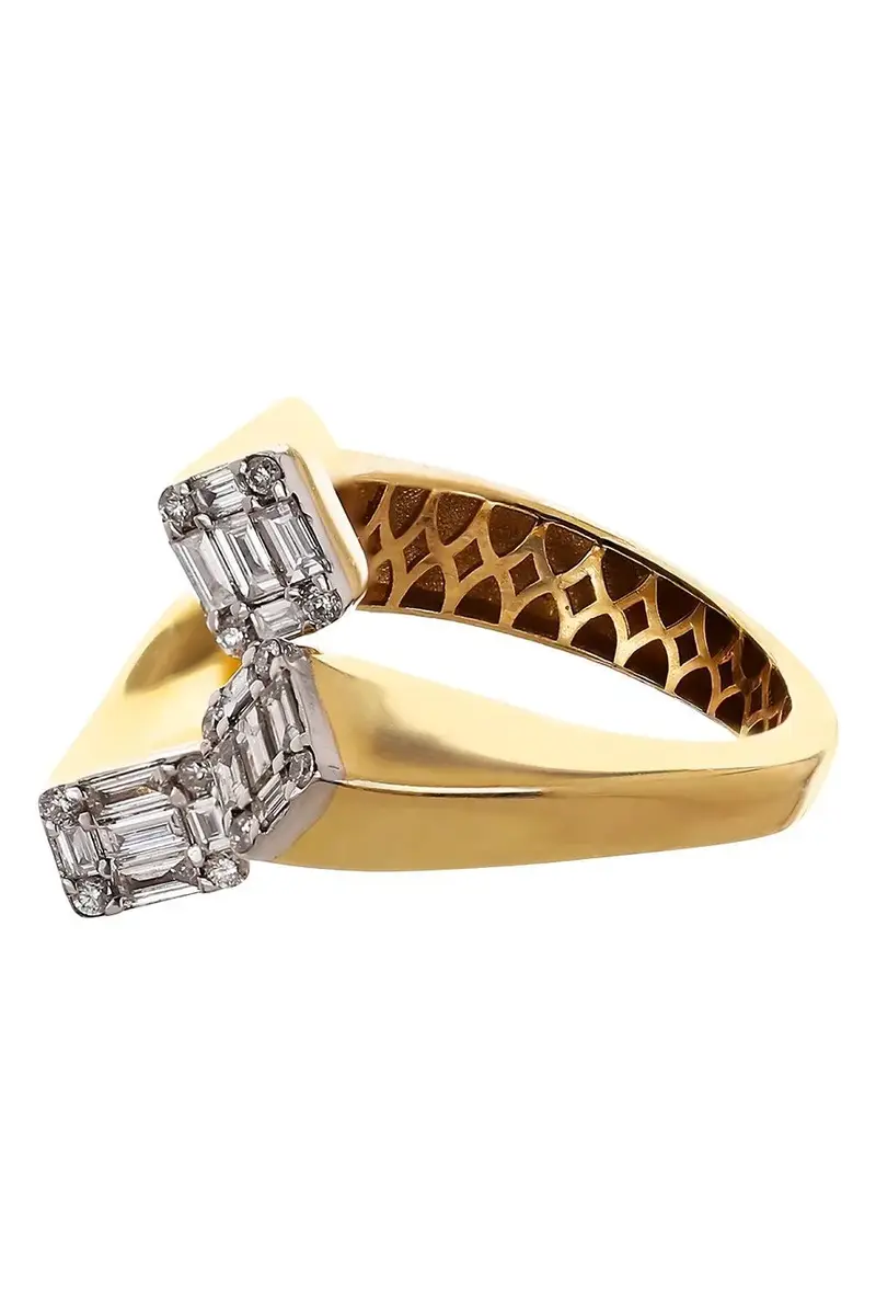 SOFIA LAROUSSI Diamond Trio Ring | Thumbnail 2