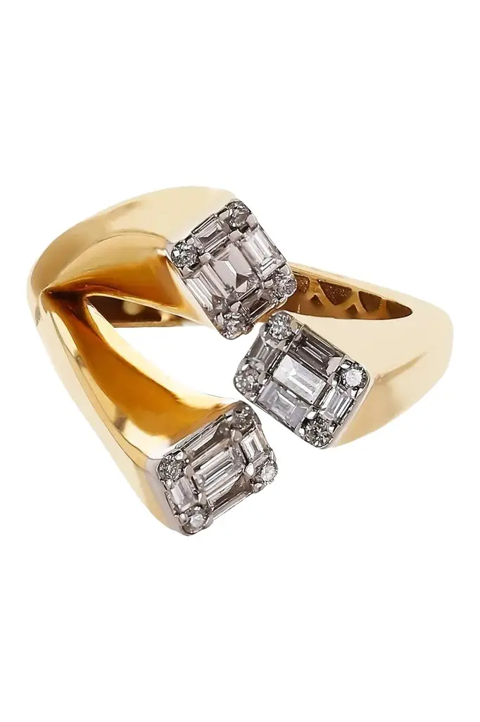 Diamond Trio Ring