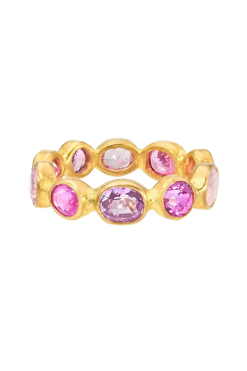 Pink Sapphire Infiniti Ring Pink Sapphire Infiniti Ring