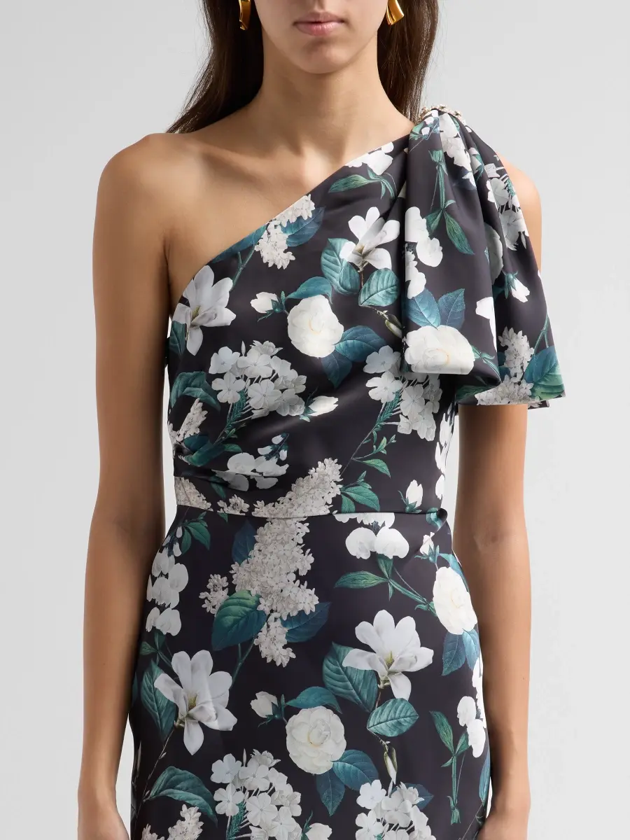 Noir Sachin & Babi Women's Aubrey Floral One-Shoulder Gown | Thumbnail 5 Noir Sachin & Babi Women's Aubrey Floral One-Shoulder Gown | Thumbnail 5