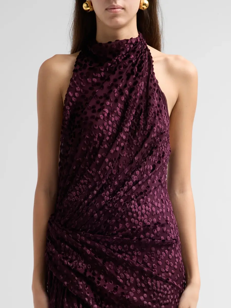 A.L.C. A. L.C. Women's Paloma Burnout Silk-Blend Velvet Gown | Thumbnail 5 A.L.C. A. L.C. Women's Paloma Burnout Silk-Blend Velvet Gown | Thumbnail 5