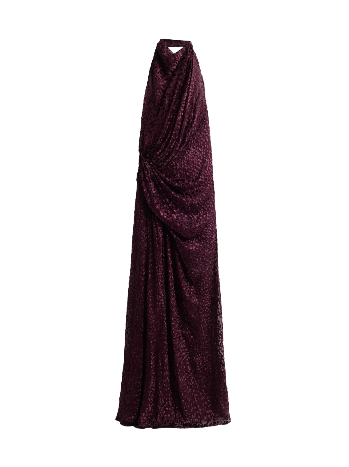 A. L.C. Women's Paloma Burnout Silk-Blend Velvet Gown