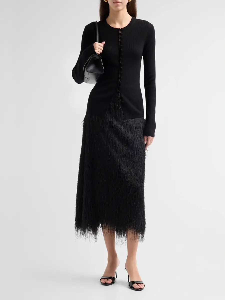 A.L.C. A. L.C. Women's Tess Virgin Wool Cardigan | Thumbnail 2