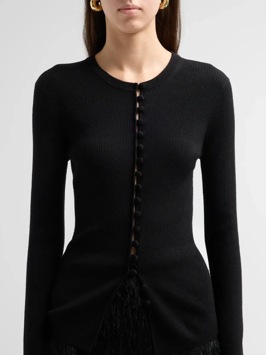 A.L.C. A. L.C. Women's Tess Virgin Wool Cardigan | Thumbnail 5