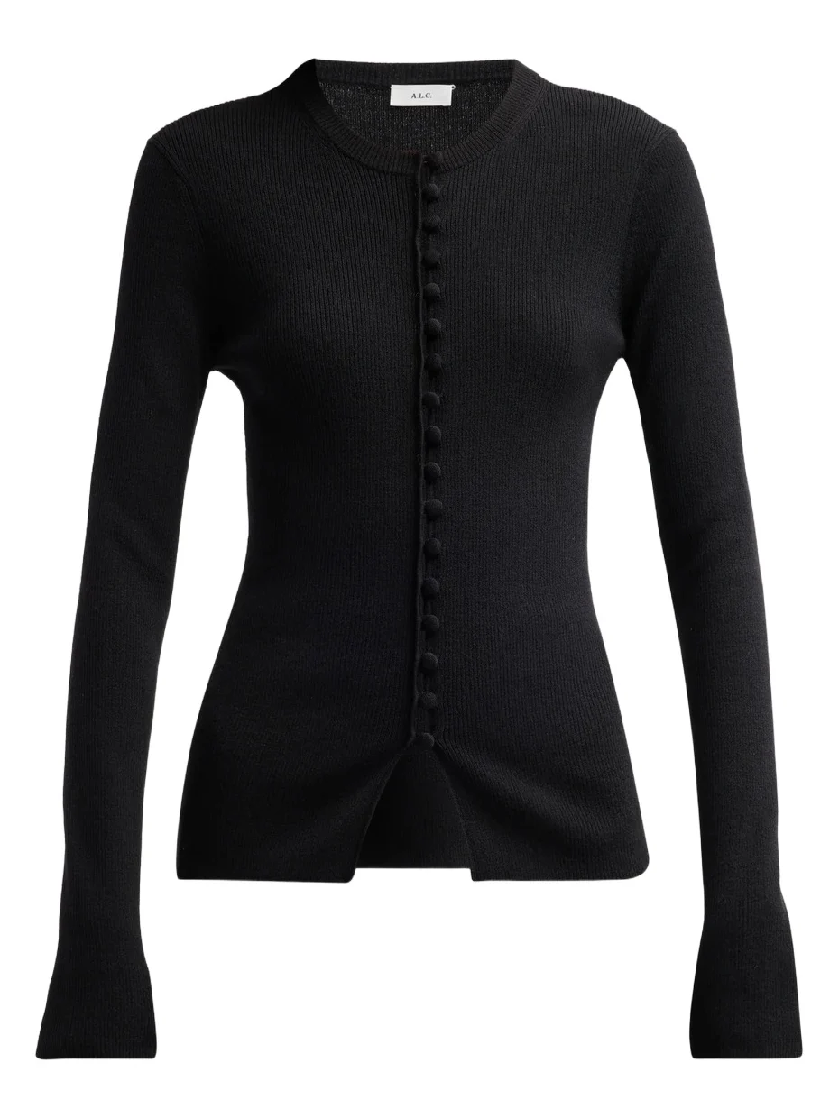A. L.C. Women's Tess Virgin Wool Cardigan