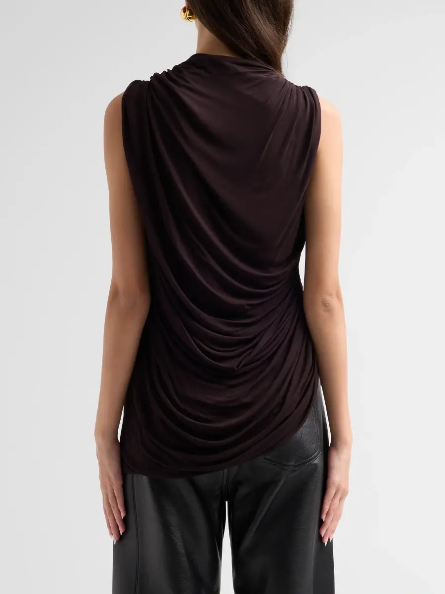 A.L.C. A. L.C. Women's Corinne Ruched Asymmetric Top | Thumbnail 3 A.L.C. A. L.C. Women's Corinne Ruched Asymmetric Top | Thumbnail 3