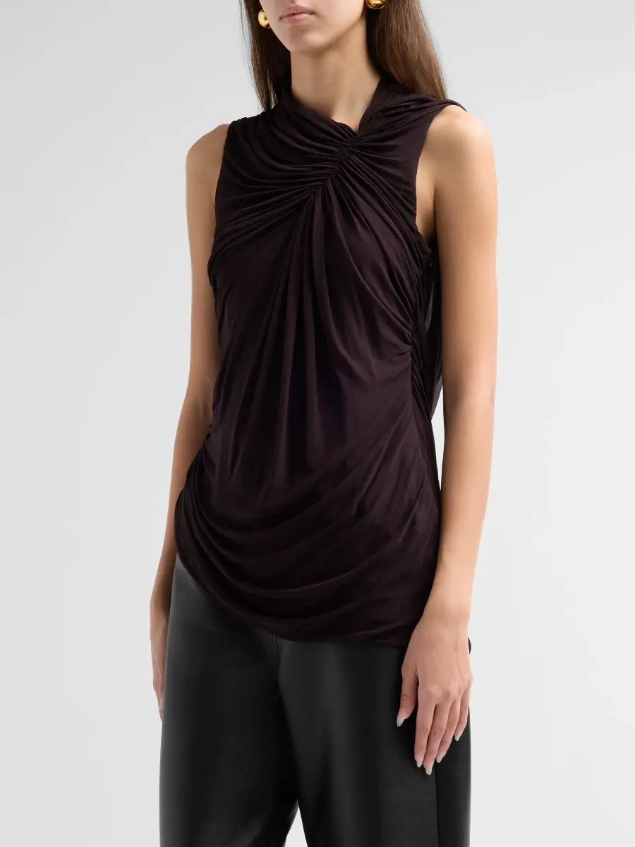 A.L.C. A. L.C. Women's Corinne Ruched Asymmetric Top | Thumbnail 4 A.L.C. A. L.C. Women's Corinne Ruched Asymmetric Top | Thumbnail 4