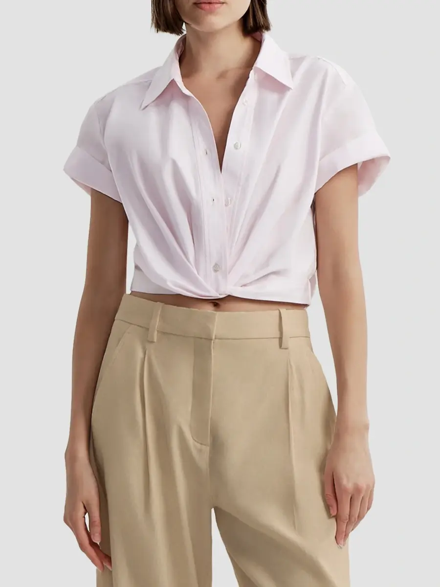 A.L.C. A. L.C. Women's Lily Crop Shirt | Thumbnail 4 A.L.C. A. L.C. Women's Lily Crop Shirt | Thumbnail 4