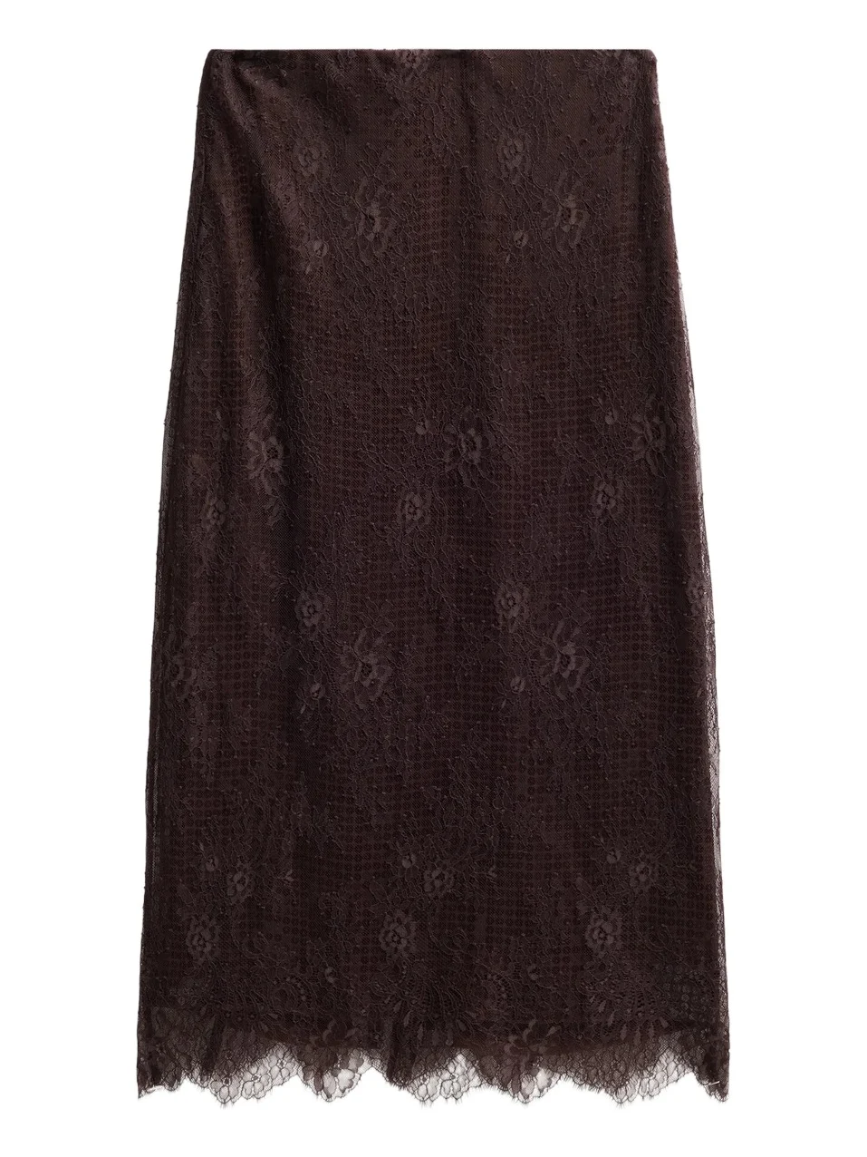 A.L.C. A. L.C. Women's Ava Sequined Floral Lace Midi Skirt
