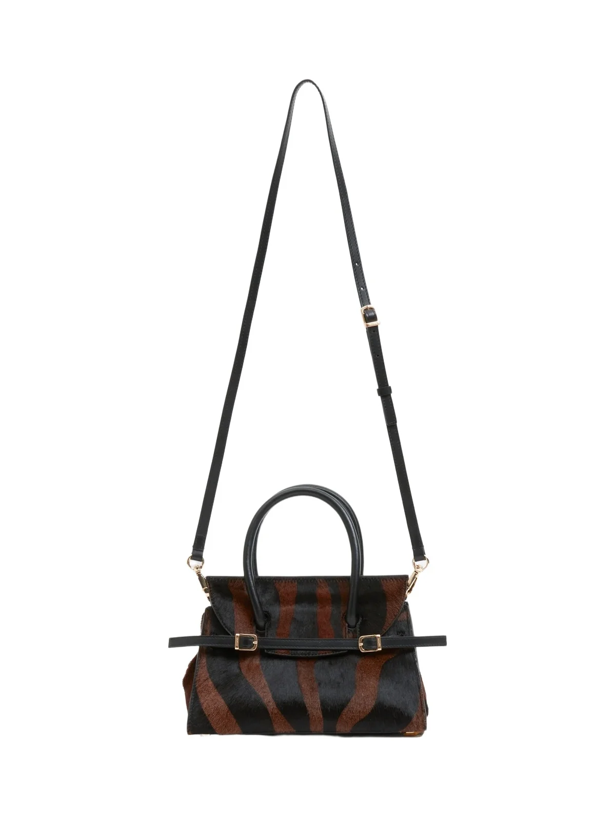 Women's River Small Printed Calf Hair Top Handle Bag