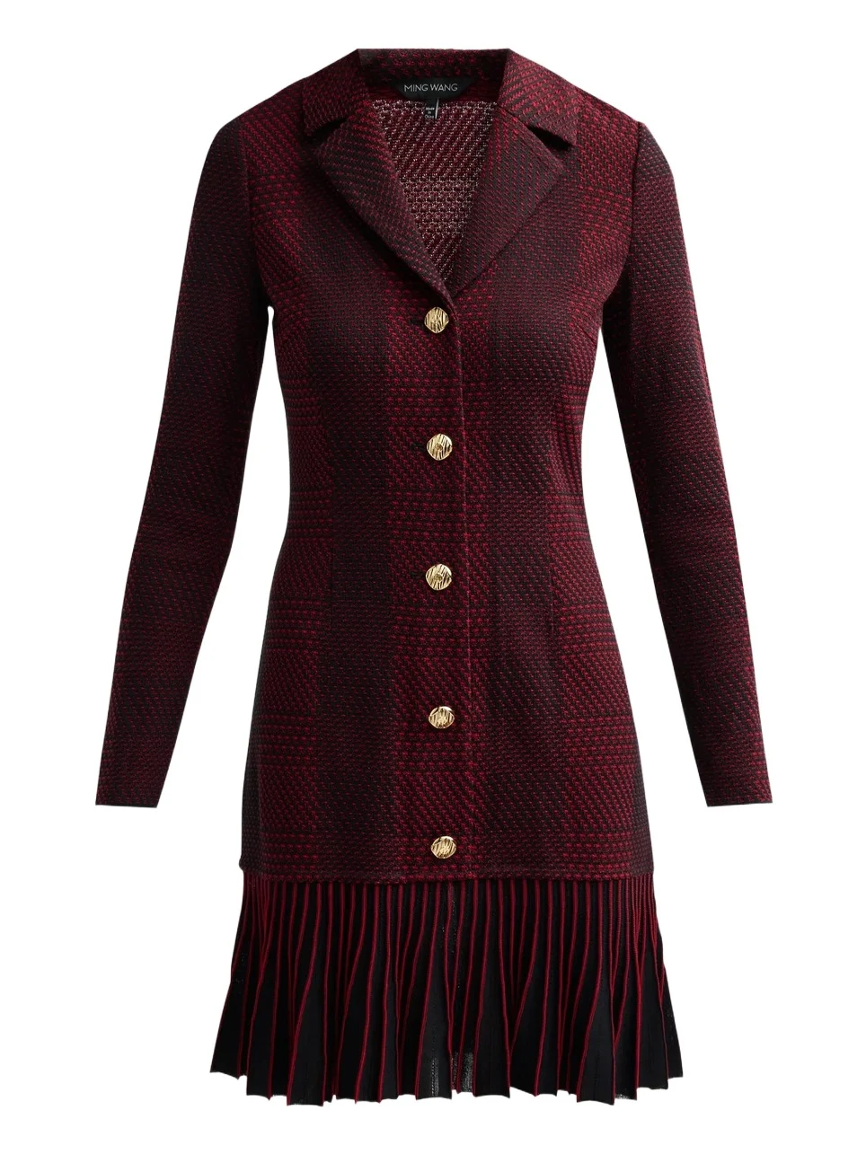 Women's x Anna Marie Flounce-Hem Tweed Knit A-Line Dress