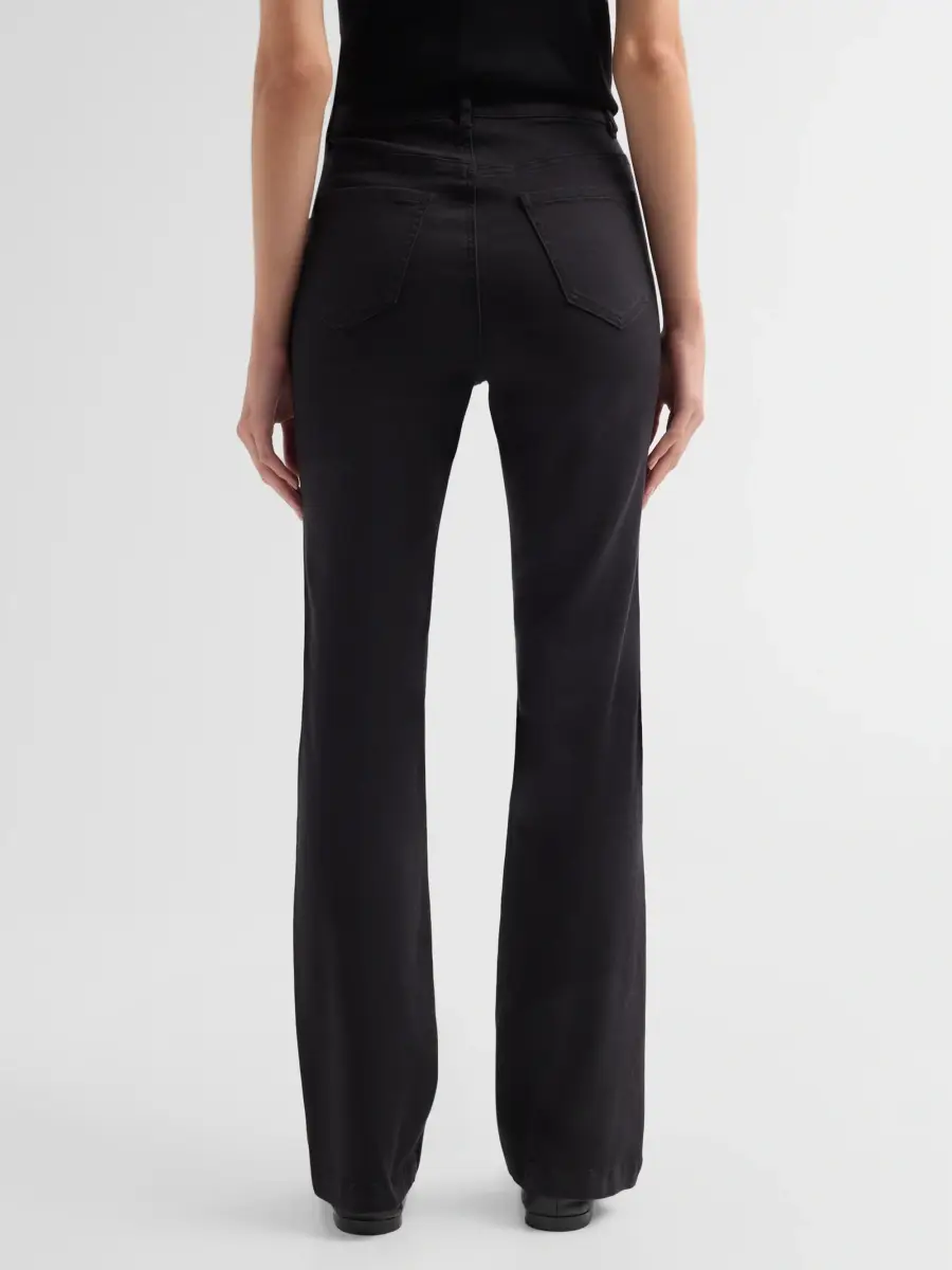 Ming Wang Women's x Anna Marie Floral & Rhinestone Flared Jeans | Thumbnail 3 Ming Wang Women's x Anna Marie Floral & Rhinestone Flared Jeans | Thumbnail 3