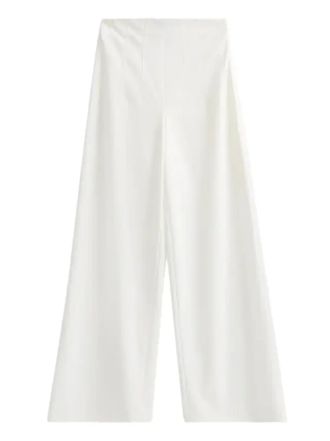 Women's x Anna Marie Pintuck Stretch-Deco-Crepe Wide-Leg Pants Women's x Anna Marie Pintuck Stretch-Deco-Crepe Wide-Leg Pants