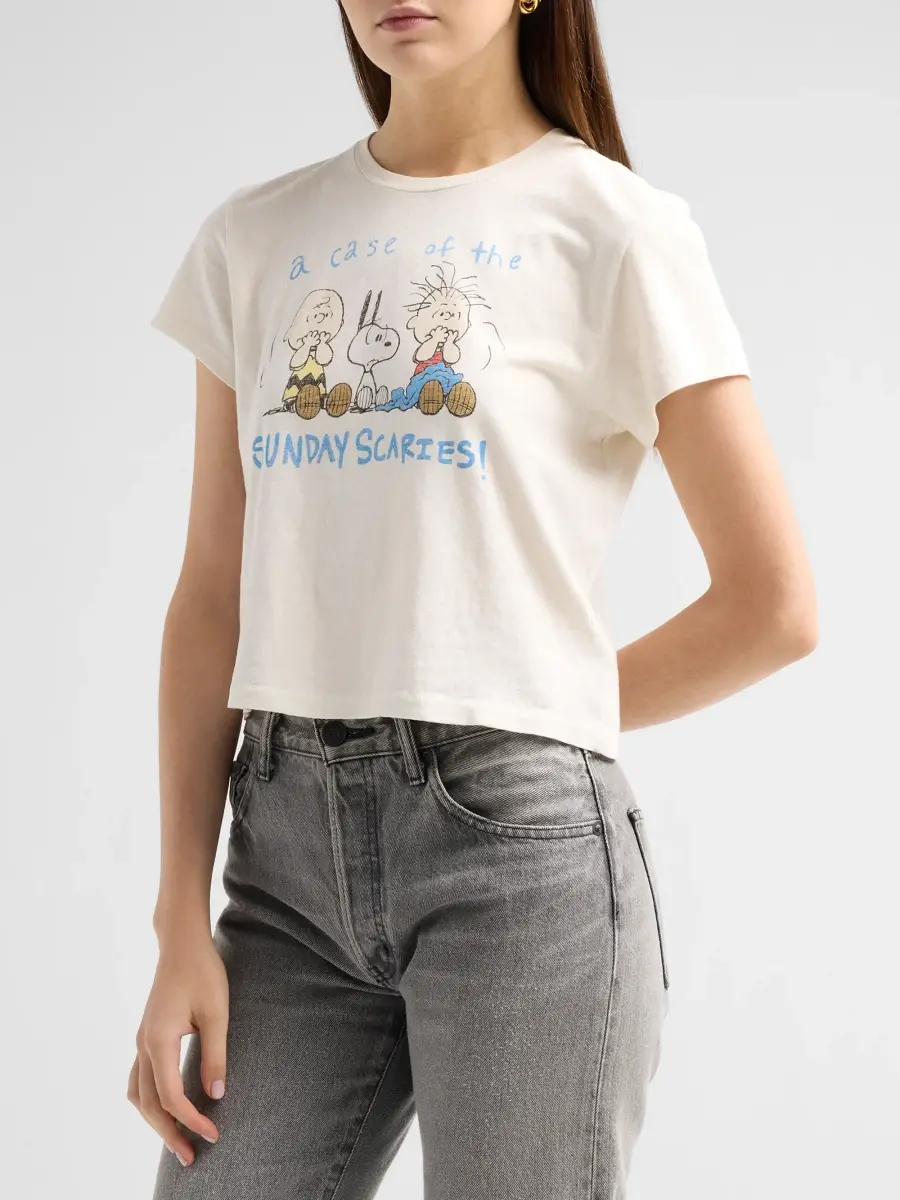 RE/DONE Women's '50s Scaries Boxy T-Shirt | Thumbnail 4 RE/DONE Women's '50s Scaries Boxy T-Shirt | Thumbnail 4