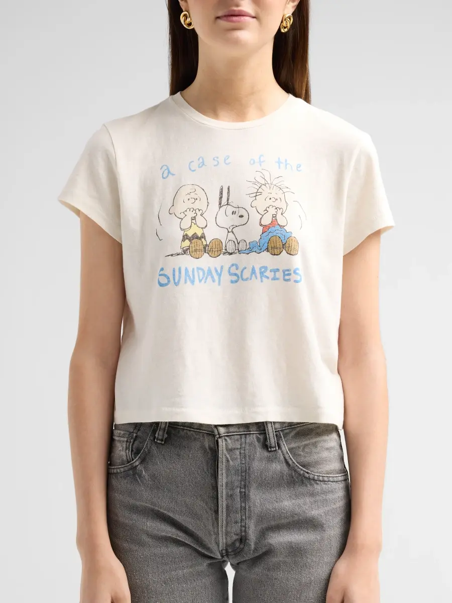 RE/DONE Women's '50s Scaries Boxy T-Shirt | Thumbnail 5 RE/DONE Women's '50s Scaries Boxy T-Shirt | Thumbnail 5