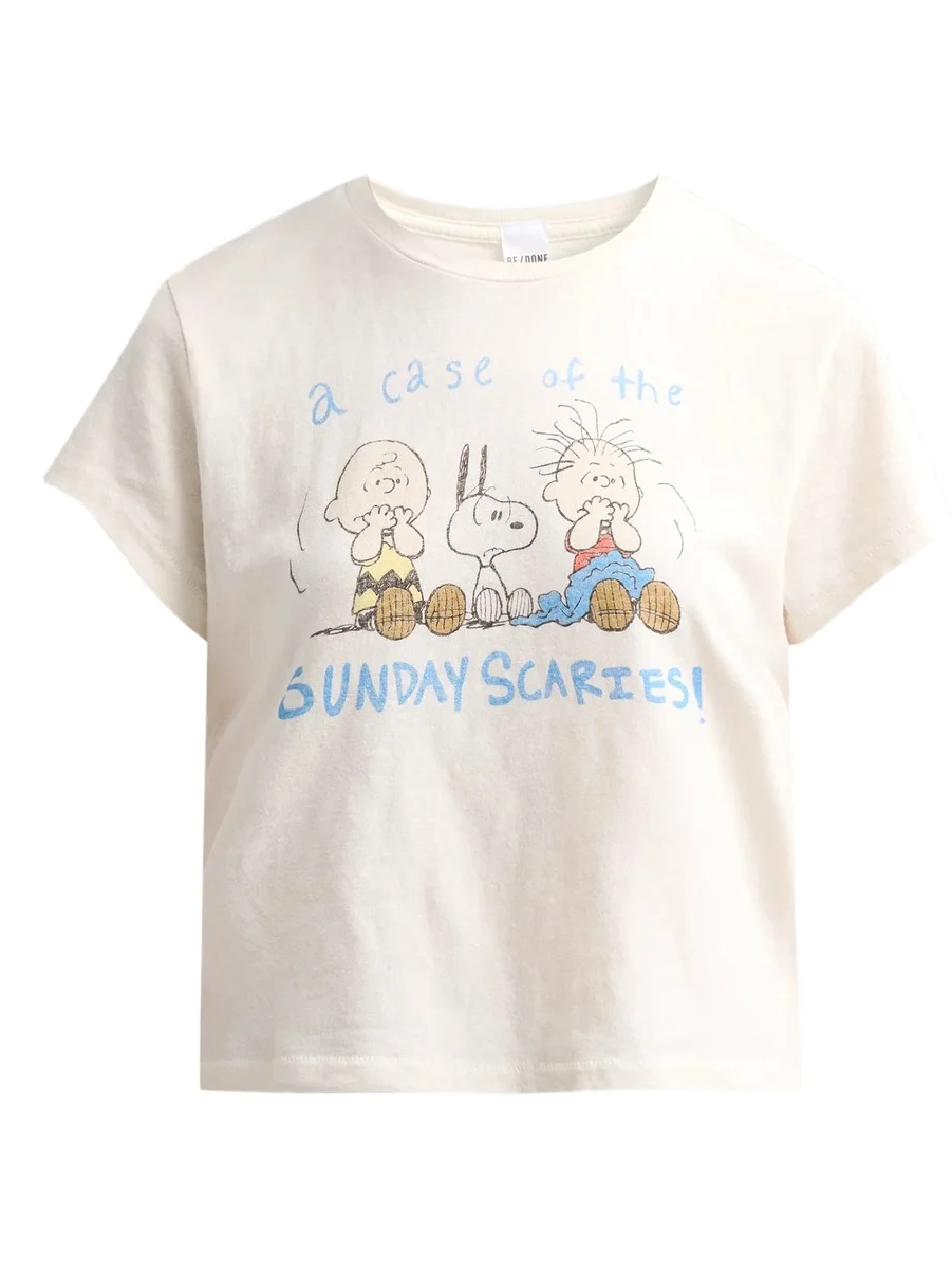 RE/DONE Women's '50s Scaries Boxy T-Shirt