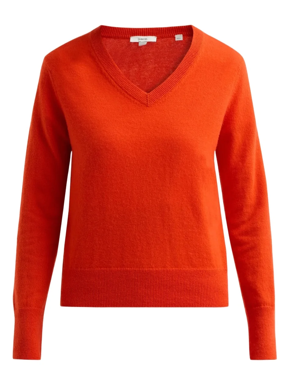 Women's Cashmere V-Neck Sweater Women's Cashmere V-Neck Sweater