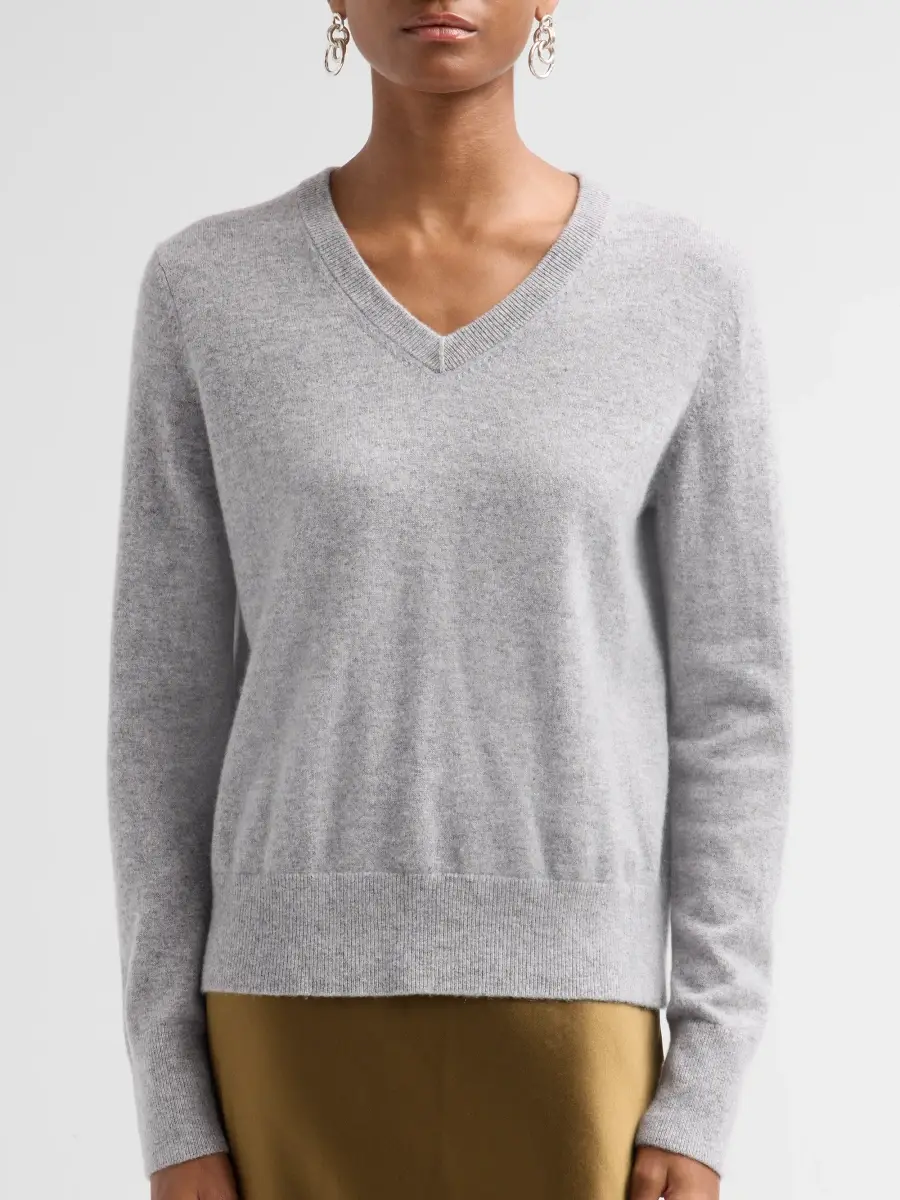 Vince Women's Cashmere V-Neck Sweater | Thumbnail 5