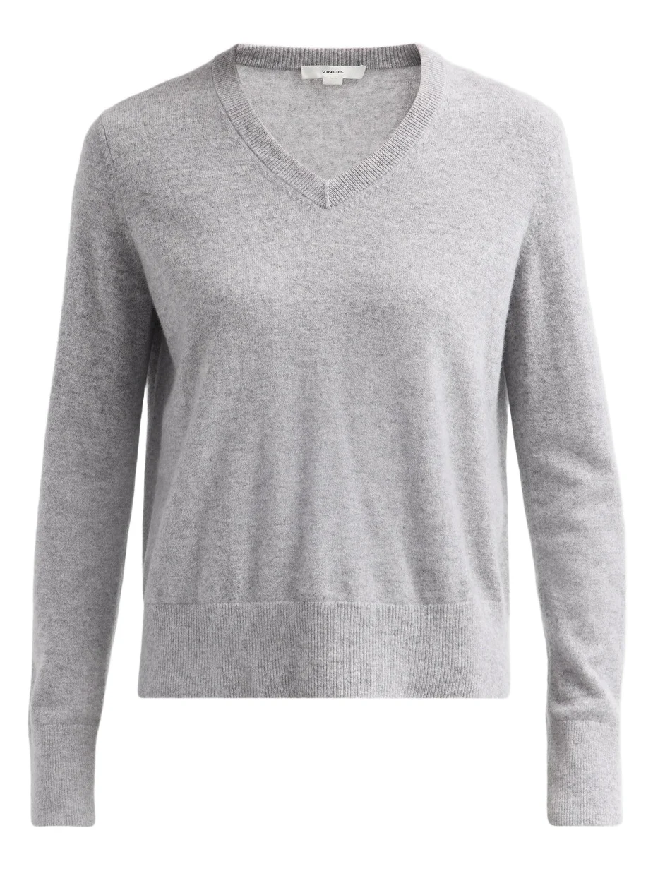 Women's Cashmere V-Neck Sweater