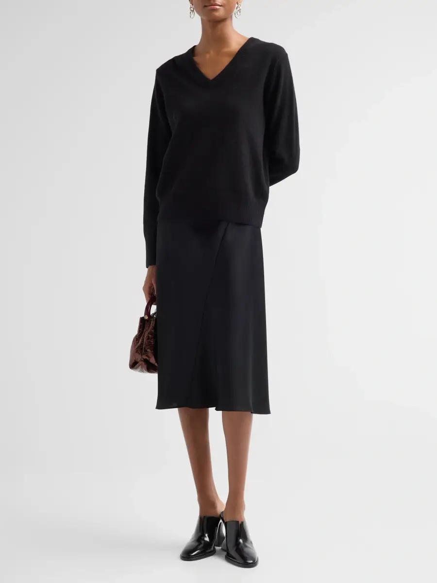 Vince Women's Cashmere V-Neck Sweater | Thumbnail 2 Vince Women's Cashmere V-Neck Sweater | Thumbnail 2