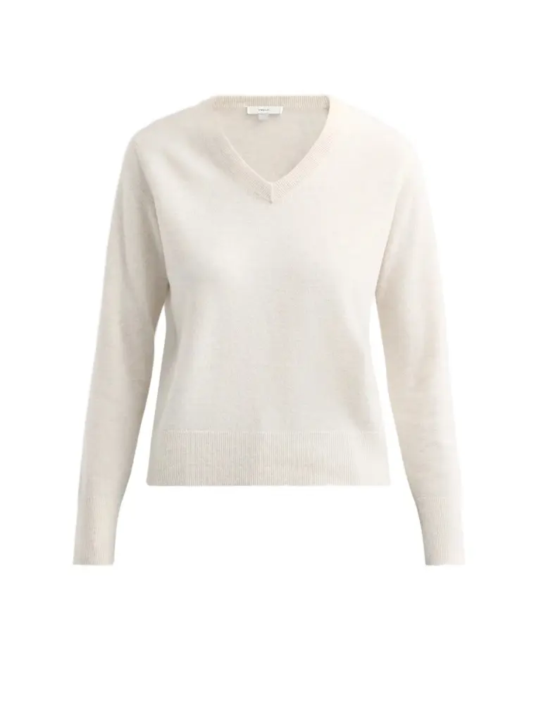Women's Cashmere V-Neck Sweater Women's Cashmere V-Neck Sweater