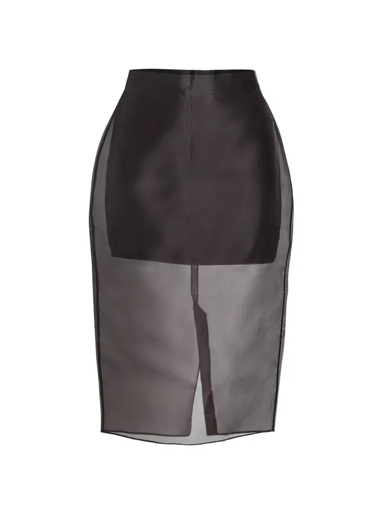 Women's Elda Sheer Midi Skirt