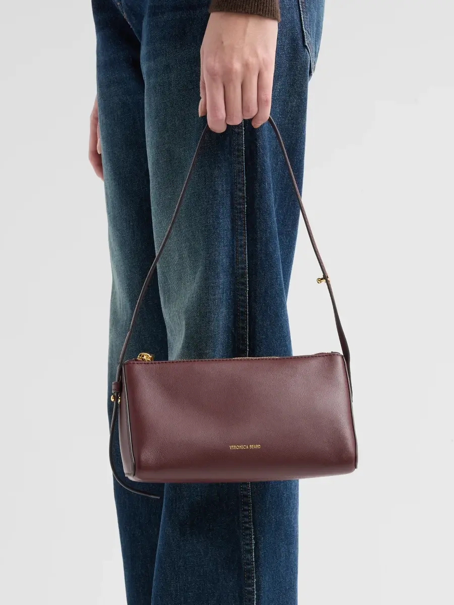 Veronica Beard Women's Prism Leather Shoulder Bag | Thumbnail 2 Veronica Beard Women's Prism Leather Shoulder Bag | Thumbnail 2