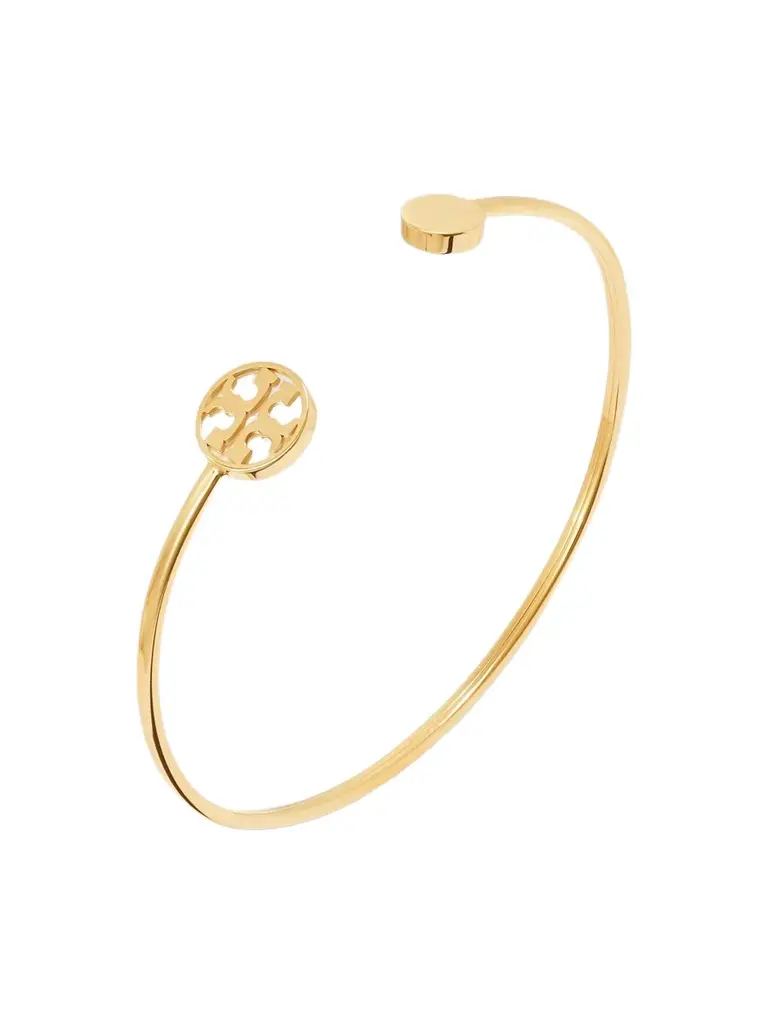 Tory Burch Women's 18K-Gold-Plated Stainless Steel & Mother-of-Pearl Cuff - Tory Gold